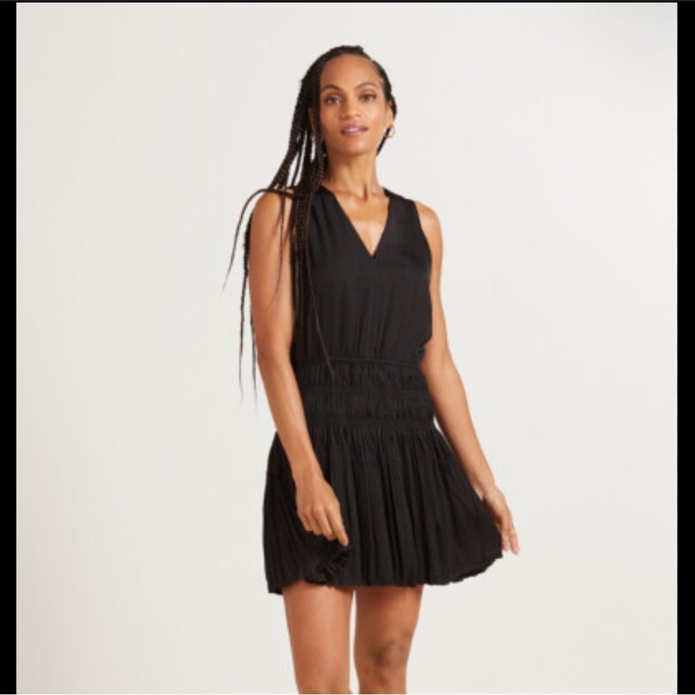 Dark Navy Current Air Mini Dress